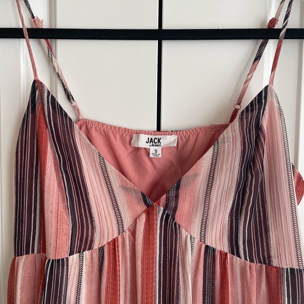 JACK by BB DAKOTA Rustic Striped Maxi Dress | Small